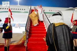 Saudi Minister of Foreign Affairs Prince Faisal bin Farhan bin Abdullah arrived in Manama on Wednesday. (SPA)
