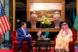Saudi Foreign Minister and  US Secretary of State Marco Rubio - SPA
