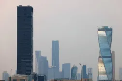 Suudi Arabistan'ın başkenti Riyad'ın genel görünümü (AFP)