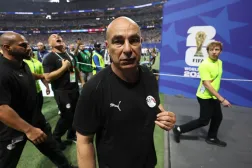 Mısır Milli Takımı Teknik Direktörü Hossam Hassan. (Reuters)