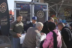 أحد الأنشطة الخدمية لـ«جهاز مستقبل مصر» والمتعلقة بدعم السلع للمواطنين (صفحة الجهاز على فيسبوك)