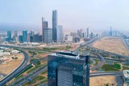 An aerial view of the Saudi capital, Riyadh (SPA)