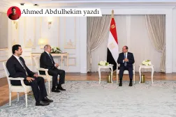 Mısır, Libya'nın birliğini ve toprak bütünlüğünü korumanın zorunlu olduğuna inanıyor. Krizin tek çözüm yolu olarak gördüğü kurumların birleştirilmesi ve meclis ile cumhurbaşkanlığı seçimlerinin düzenlenmesi yönündeki çalışmalarını sürdürüyor (AFP)