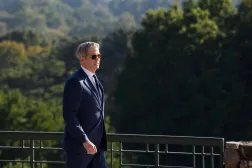 ASHEVILLE, NORTH CAROLINA - SEPTEMBER 1: Treasury Secretary Scott Bessent arrives for a press conference as the 2026 G20 Financial meetings come to a close on September 1, 2026 in Asheville, North Carolina. Melissa Sue Gerrits/Getty Images/AFPages via AFP)