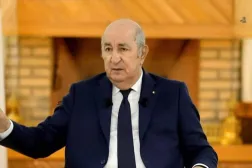 Algerian President Abdelmadjid Tebboune. (Algerian Presidency)