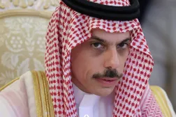 Saudi Minister of Foreign Affairs Prince Faisal bin Farhan bin Abdullah in Moscow on July 4, 2025. (Reuters)