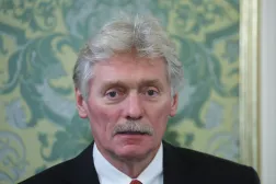 Kremlin spokesman Dmitry Peskov waits before a meeting between Russian President Vladimir Putin and Vietnamese President To Lam (both not pictured) at the Kremlin in Moscow, Russia, 09 September 2026. To Lam is on a three-day state visit to Russia.   