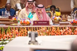 Suudi Arabistan Dışişleri Bakanı Prens Faysal bin Ferhan, Yeni Delhi’de düzenlenen BRICS 2026 Zirvesi çalışmalarına katılırken (SPA)