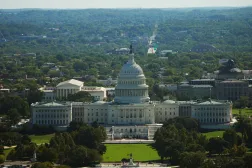  The US Capitol is seen from the Washington Monument, Tuesday, Sept. 15, 2026, in Washington. (AP)