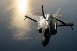 An F-35 stealth warplane. Photo: CENTCOM