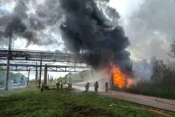 Rusya'da meydana gelen bir yangın (Arşiv – Reuters)