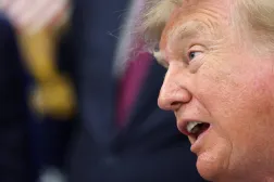 FILE PHOTO: US President Donald Trump speaks at the Oval Office at the White House in Washington, D.C., US, September 28, 2026. REUTERS/Kevin Lamarque/File Photo
