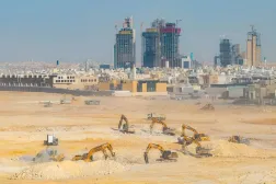Development work on plots during the first year of the Real Estate Balance Program in Riyadh (SPA)