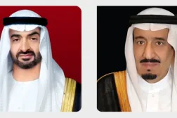 Suudi Arabistan Kralı Selman bin Abdülaziz ve Birleşik Arap Emirlikleri Devlet Başkanı Şeyh Muhammed bin Zayed Al Nahyan (SPA)
