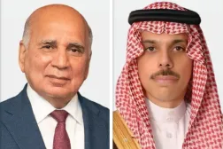 الأمير فيصل بن فرحان والدكتور فؤاد حسين (الخارجية السعودية)