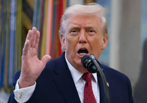 الرئيس الأميركي دونالد ترمب (أ.ف.ب) 