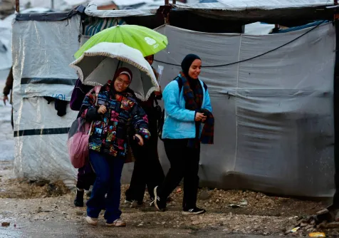 موجة أمطار جديدة تُغرق شوارع غزة المنكوبة