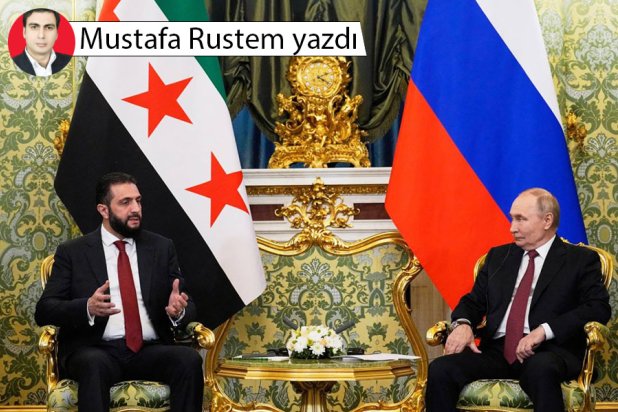 Putin'in geçtiğimiz ekim ayında Şara ile yaptığı görüşme, Suriye'deki siyasi değişimin ilişkilerin yeniden kurulmasını engellemeyeceğini gösterdi (AFP)