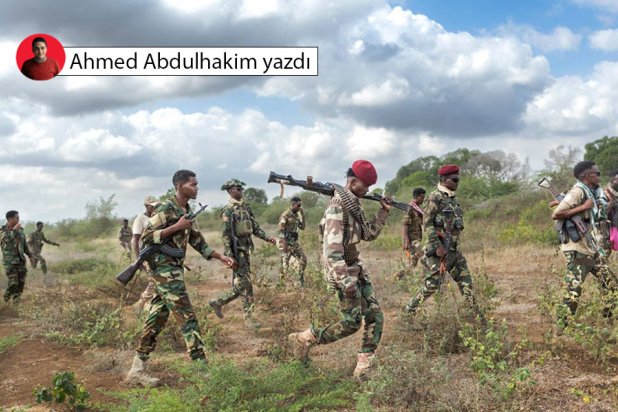 Sık sık yapılan yabancı müdahaleler, Somali'yi sadece ‘isyanlara’ karşı iç savaş veren bir ülke olmaktan çıkarıp, ‘güç dengesinin yeniden düzenlendiği için bir savaş alanı’ haline getirdi (AFP)