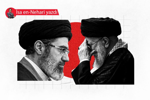 Ali Hamaney ve oğlu Mücteba (AFP)