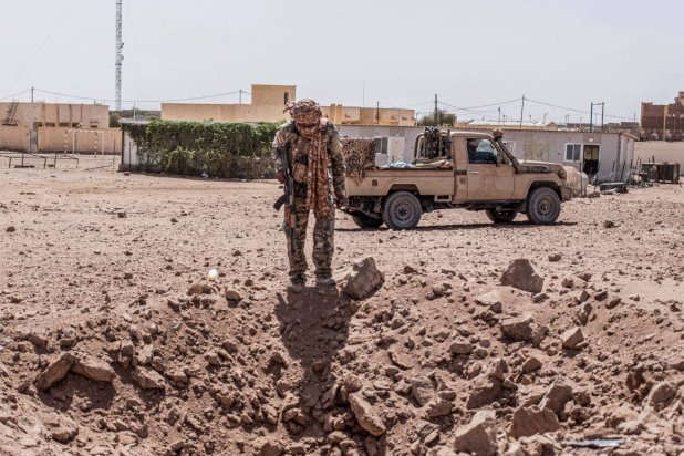 Son saldırılar sırasında Kidal şehri Azawad Kurtuluş Cephesi güçlerinin kontrolüne geçmesi, Yönetim Konseyi’ne ağır bir darbe indirdi (AFP)