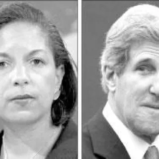 جون كيري وسوزان رايس