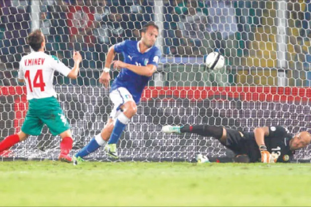 «الآزوري» يفسد المخطط البلغاري ويقترب من التأهل للمونديال