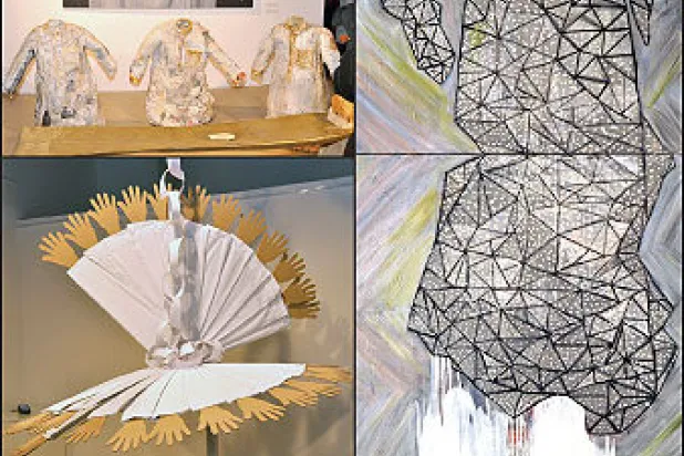 الثوب السعودي عنوان الفن المعاصر