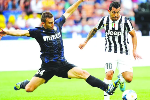 كونتي يقيم اليوفي بدءا من اليوم أمام كوبنهاغن في الـ«شامبيونزليغ»