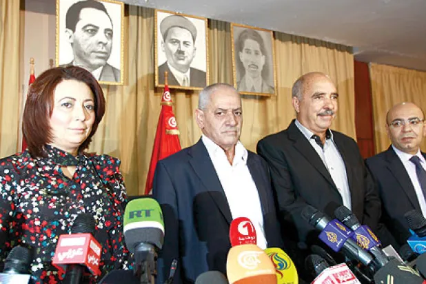 الرباعي الراعي للحوار في تونس يعلن فشل الحل السياسي ويتهم «النهضة» بنسف المفاوضات