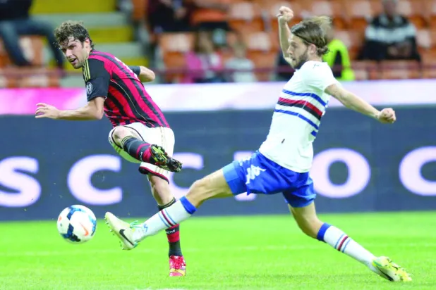 الميلان يستعيد نغمة الانتصارات على حساب سمبدوريا