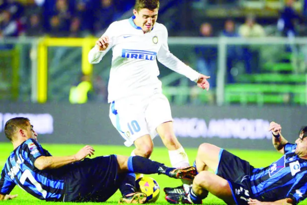 أتالانتا وإنتر يتعادلان ويتقدمان مؤقتا في ترتيب الدوري الإيطالي