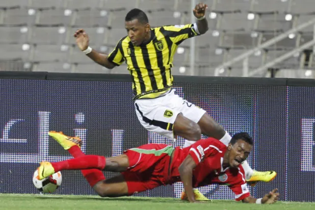 من مباراة الاتحاد والاتفاق في دوري المحترفين السعودي (تصوير: عدنان مهدلي)