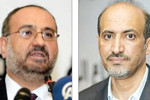 أحمد الجربا و  أحمد طعمة