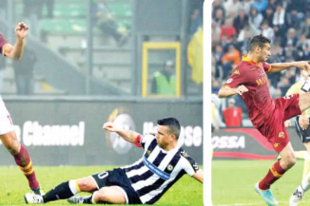 الثنائي الذهبي بنعطية وكاستان يعودان من جديد لقيادة دفاع روما