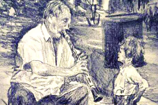 وجوه الفقراء وملامح كبار السن تختزلها ريشة الفنان السعودي عوض زارب