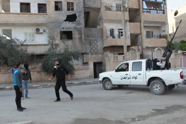 اندماج كبرى الفصائل المقاتلة بسوريا في «الجبهة الإسلامية»