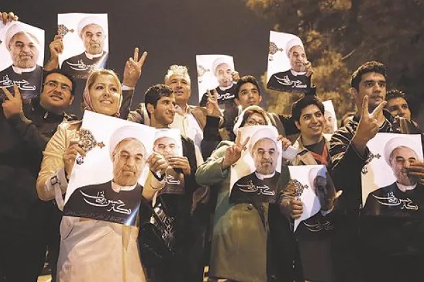 الإيرانيون سهروا حتى السادسة صباحا لمتابعة نتائج مفاوضات جنيف