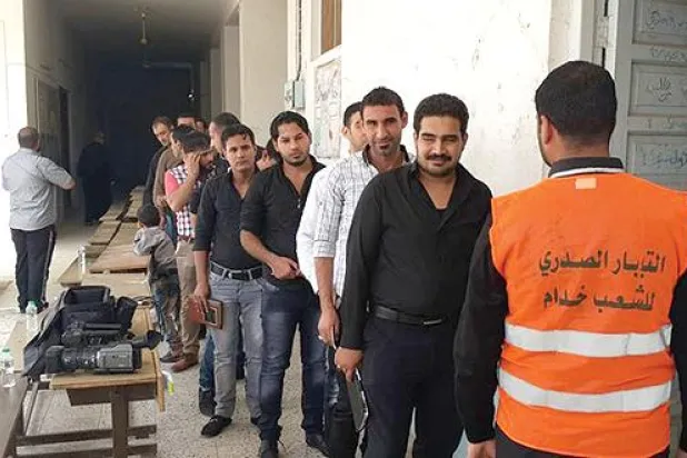 التيار الصدري يجري الانتخابات التمهيدية في جنوب العراق للبرلمان المقبل