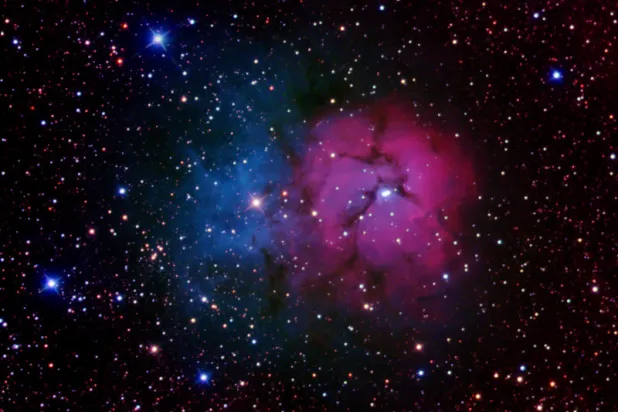  إحدى الصور الملتقطة للفضاء بكاميرا العبد الكريم 