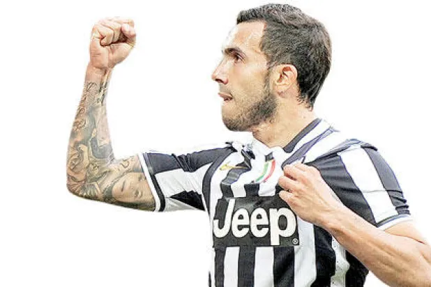 يوفنتوس مهدد بفقد جهود نجمه تيفيز أمام روما في «مباراة الموسم»