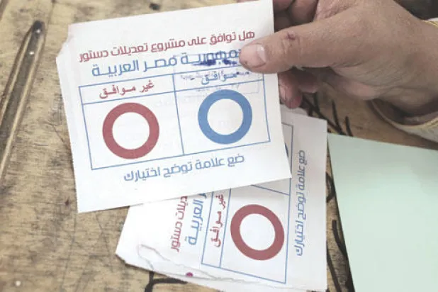 مسؤولون مصريون: إنجاز الاستحقاق الأول من خارطة المستقبل سيسهم في عودة النشاط الاقتصادي