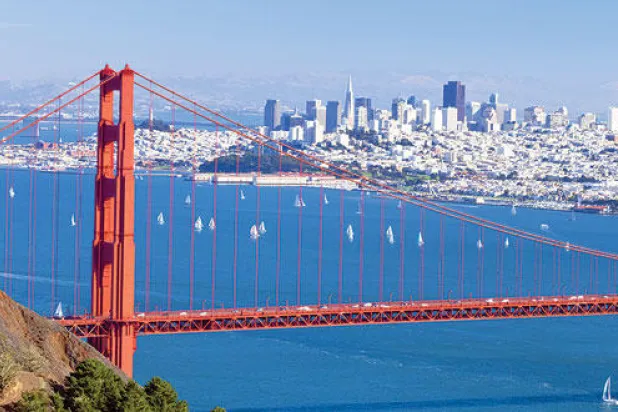 {غولدن غيت} الشهير