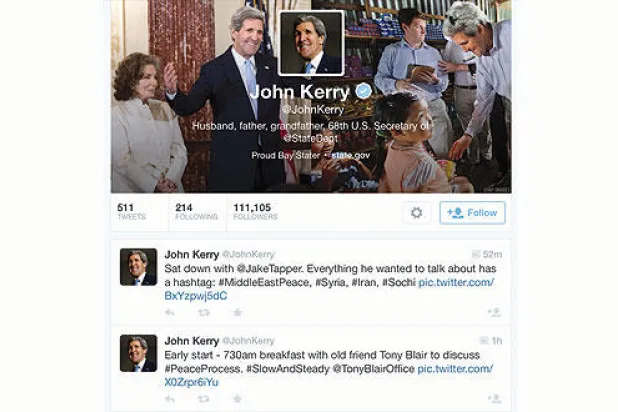 الدبلوماسيون الأميركيون يستخدمون «تويتر» بشكل متزايد لتوصيل رسائل سريعة