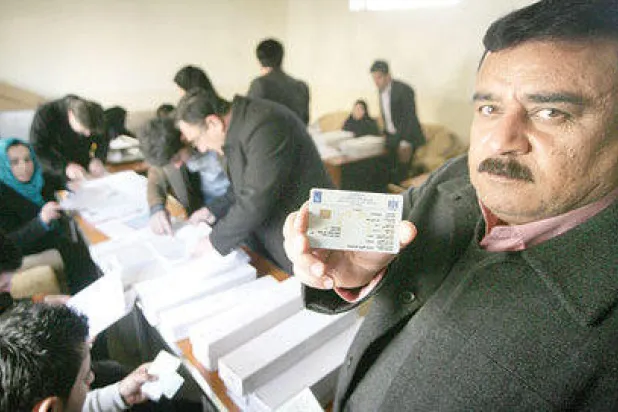 إقليم كردستان يبدأ الأحد توزيع البطاقات الإلكترونية للتصويت