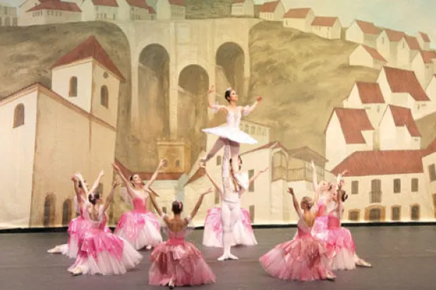 فرقة باليه «كييف» رقصت على موسيقى «تشايكوفيسكي» في أربيل («الشرق الأوسط»)