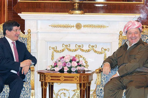 صمت إعلامي عن لقاءات داود أوغلو مع قادة الأحزاب الكردستانية