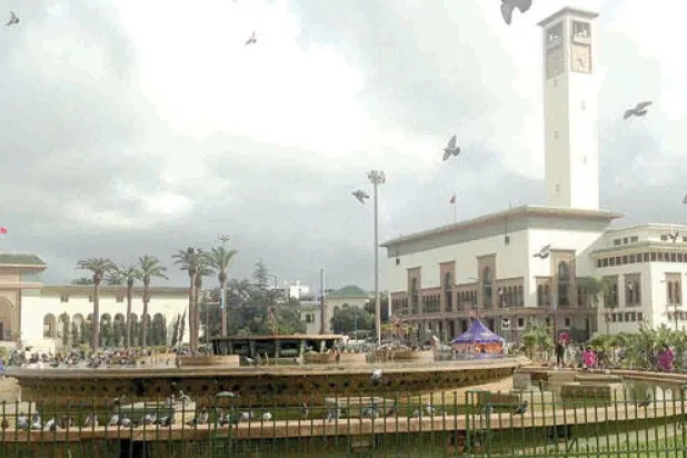 ساحة «الحمام» في الدار البيضاء.. مَعْلم تاريخي بتصميم أوروبي