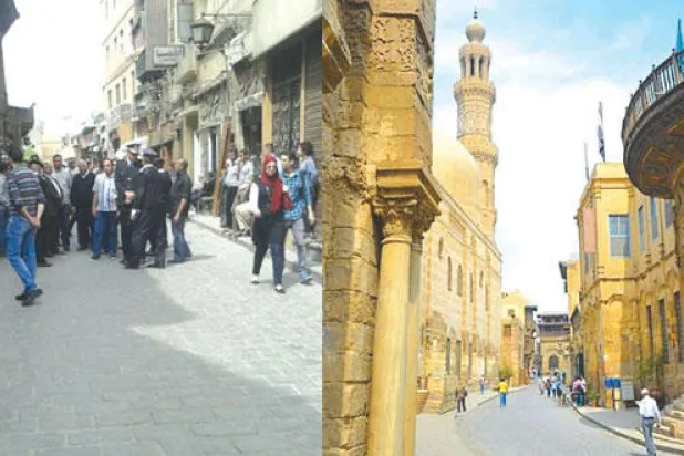 «شارع المعز» التاريخي بالقاهرة في حلة جديدة