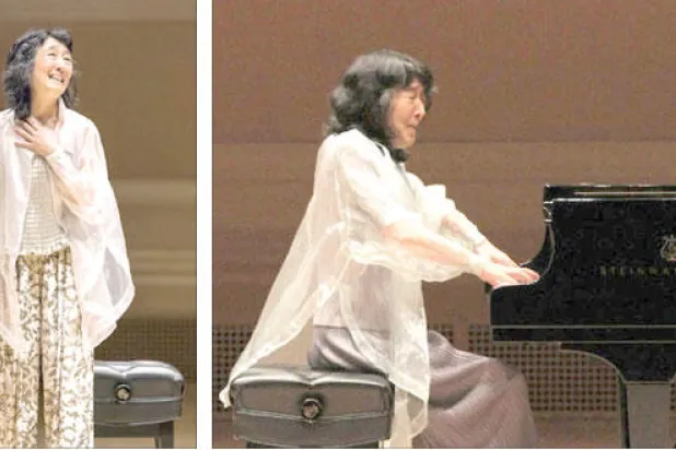 ميتسوكو أوشيدا تزور سان دييغو لأول مرة وتبدع في موسيقى شوبرت وبيتهوفن